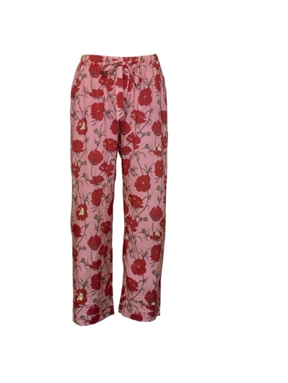 Till Blush of Night Women’s Pink Floral Print Lounge Pants XL